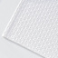 Allegro White Faux Leather Placemat, 13x18
