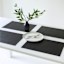 Allegro Black Faux Leather Placemat, 13x18