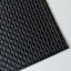 Allegro Black Faux Leather Placemat, 13x18
