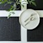 Allegro Black Faux Leather Placemat, 13x18