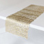 Gold Bloom Pressed Vinyl Centerpiece Table Runner, 14.3x36.6
