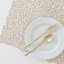 Prosecco Bloom Pressed Vinyl Centerpiece Table Runner, 14.3x36.6