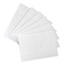 Set of 6 Sandford White Woven Vinyl Placemat, 13x18