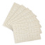 Set of 6 Nala Linen Woven Vinyl Placemats, 13x18