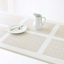 Set of 6 Nala Linen Woven Vinyl Placemats, 13x18