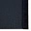 Solid Navy Blue Faux Leather Rectangle Placemat with Fringe, 13x17