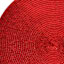 Red Sparkle Placemat, 15"