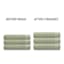 Honeybloom Plush Performance Solid Dark Grey Bath Towel, 30x54