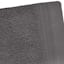 Honeybloom Plush Performance Solid Dark Grey Washcloth, 13"