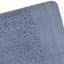 Honeybloom Plush Performance Solid Blue Hand Towel, 16x28