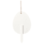 Bunny Brights Striped Easter Egg Yard Stake, 14"