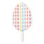 Bunny Brights Polka Dot Easter Egg Yard Stake, 14"