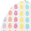 Bunny Brights Polka Dot Easter Egg Yard Stake, 14"