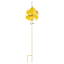 Bunny Brights Yellow Metal Chick Yard Stake, 36"