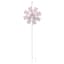 Bunny Brights Pink Tulip Spinner Yard Stake, 38"
