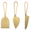 Set of 3 Gold Metal Spreader Knives Gift
