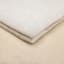 White Faux Rabbit Fur Accent Rug, 27x45