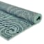 (E530) Magic Blue Wave Outdoor Area Rug, 5x7