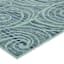 (E530) Magic Blue Wave Outdoor Area Rug, 8x10
