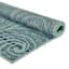 (E530) Magic Blue Wave Outdoor Area Rug, 8x10