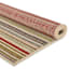 (E531) Magic Multicolor Striped Outdoor Accent Rug, 2x4