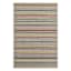 (E531) Magic Multicolor Striped Outdoor Accent Rug, 3x5