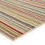 (E531) Magic Multicolor Striped Outdoor Accent Rug, 3x5