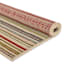 (E531) Magic Multicolor Striped Outdoor Accent Rug, 3x5