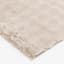 (B883) Crosby St. Beige Bebel Faux Fur Runner, 2x7