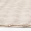 (B883) Crosby St. Beige Bebel Faux Fur Runner, 2x7