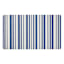 Blue & White Kit Stripe Kitchen Mat, 18x30