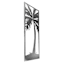 Found & Fable Silver Iron Palm Wall Decor, 35"