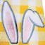 Homespun Easter 2-Pack Bunny Ears Embroidered Gingham Hand Towel Set
