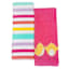 Bunny Brights 2-Pack Embroidered Easter Chicks Hand Towel Set
