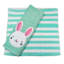 Bunny Brights 2-Pack Embroidered Easter Bunny Hand Towel Set