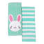 Bunny Brights 2-Pack Embroidered Easter Bunny Hand Towel Set