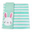 Bunny Brights 2-Pack Embroidered Easter Bunny Hand Towel Set