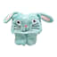 Bunny Brights Embroidered Blue Easter Bunny Hooded Cotton Towel