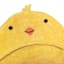 Bunny Brights Embroidered Yellow Easter Chick Hooded Cotton Towel