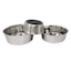 Stainless Steel Bowl W Rubber Base 8 Cups