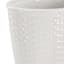Providence White Ceramic Vase with Bunny, 9"