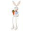 Homespun Easter Fabric Easter Bunny Shelf Sitter, 70"