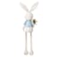 Homespun Easter Fabric Easter Bunny Shelf Sitter, 70"