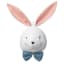 Homespun Easter Fabric Easter Bunny Head Wall Decor, 28"