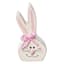 Homespun Easter Wooden Girl Bunny, 5"