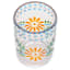 Acrylic Multicolor Embossed Clear Double Old Fashioned Glass