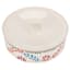 White Floral Melamine Tortilla Warmer, 9"