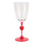 Flamingo Stemmed Acrylic Wine Glass