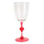 Flamingo Stemmed Acrylic Wine Glass