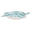 Blue Melamine Turtle Serve Bowl